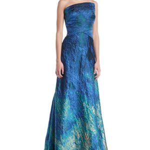 RENE RUIZ STRAPLESS Textured Ball Gown size 4